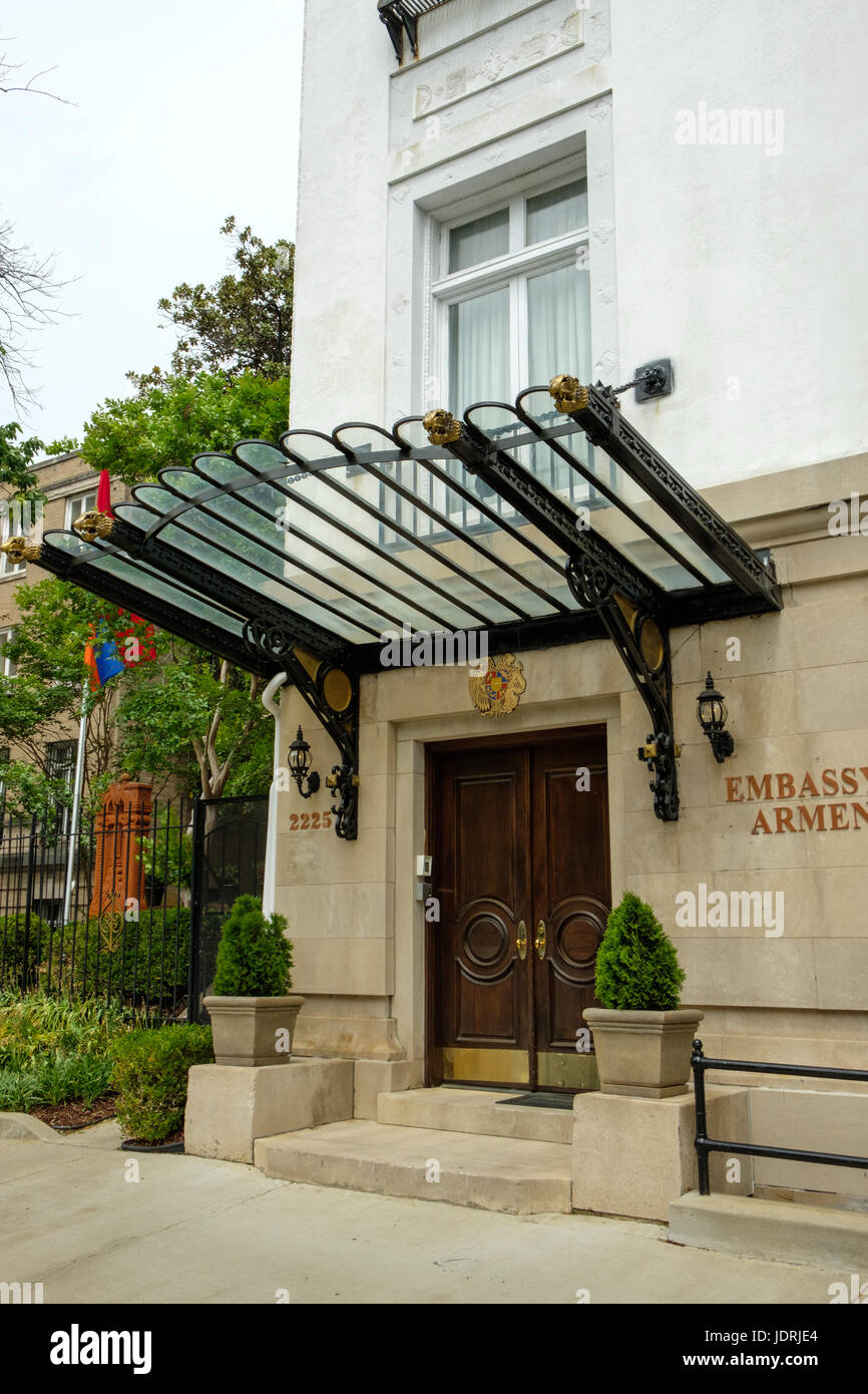 Embassy of the Republic of Armenia, 2225 R Street NW, Washington DC