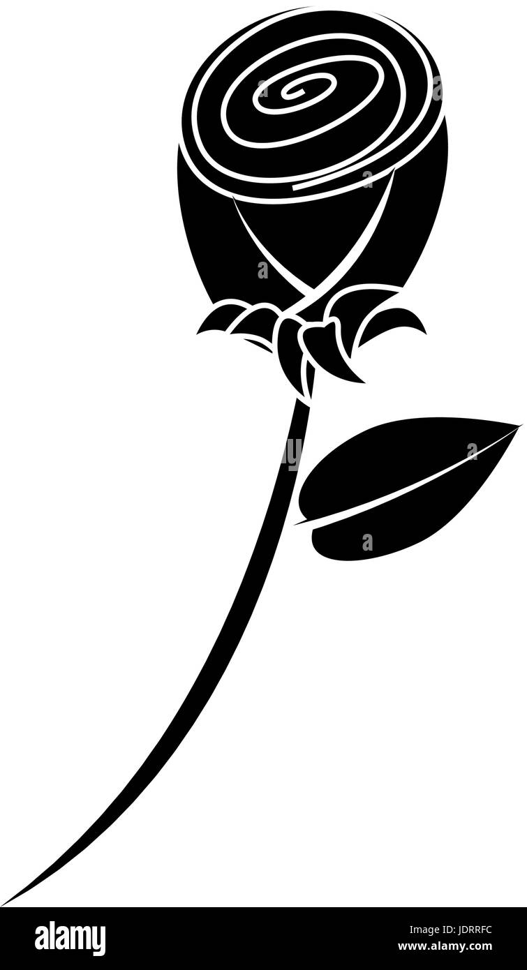 beautiful flower icon over white background vector illustration Stock ...