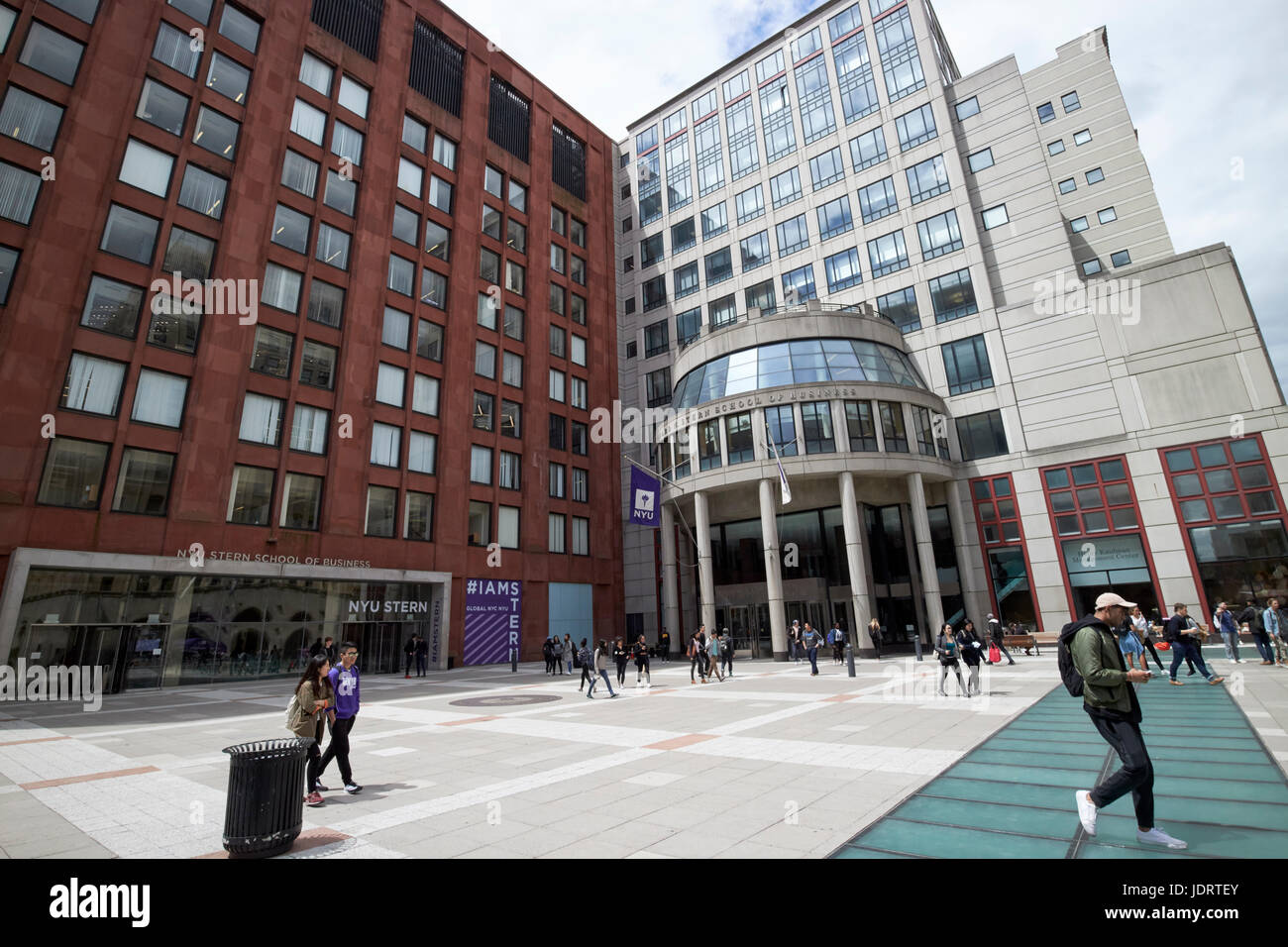 nyu stern school of business New York City USA Stock Photo - Alamy