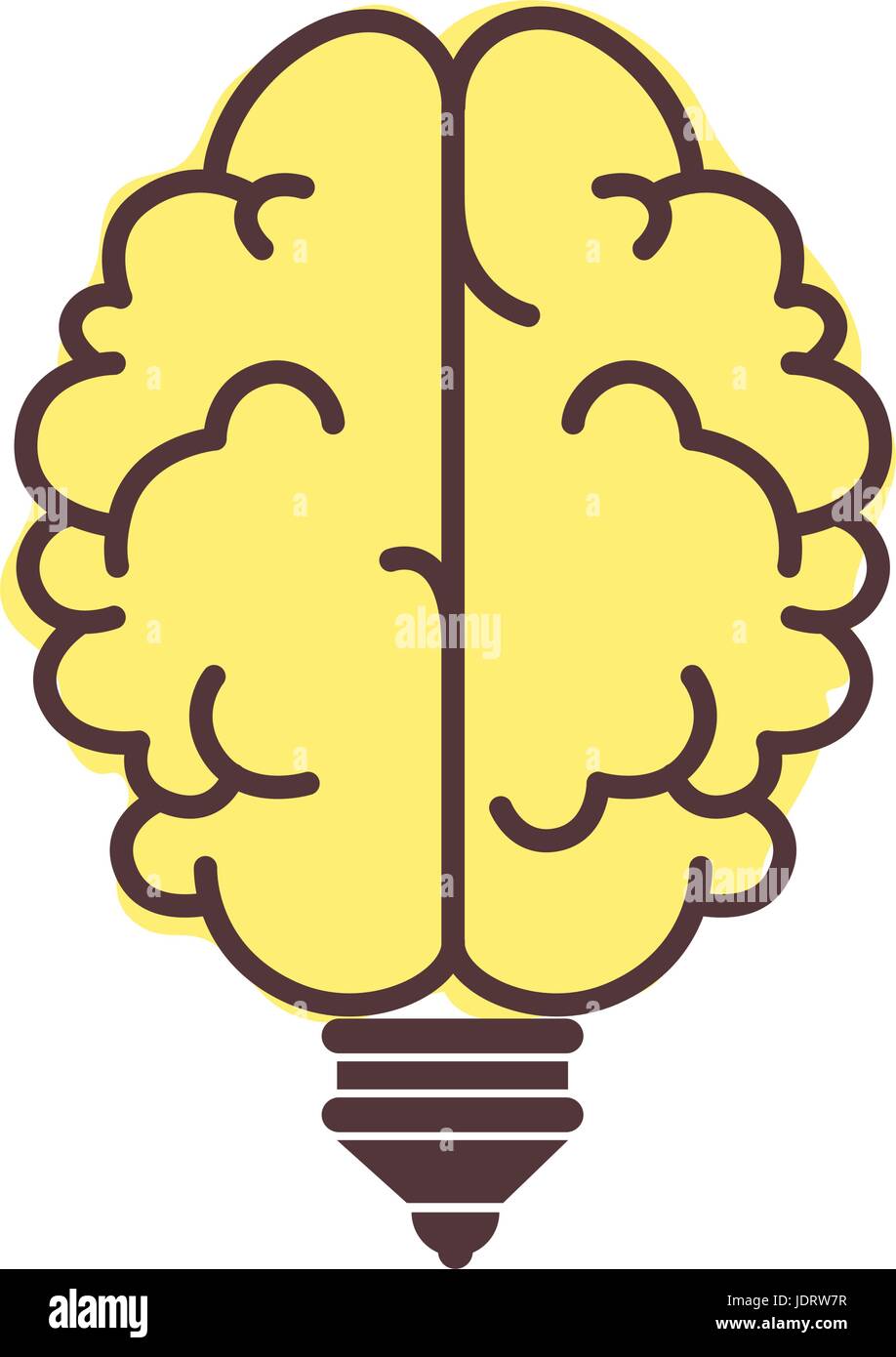 isolated abstract brain icon vector illustration graphic design Stock ...