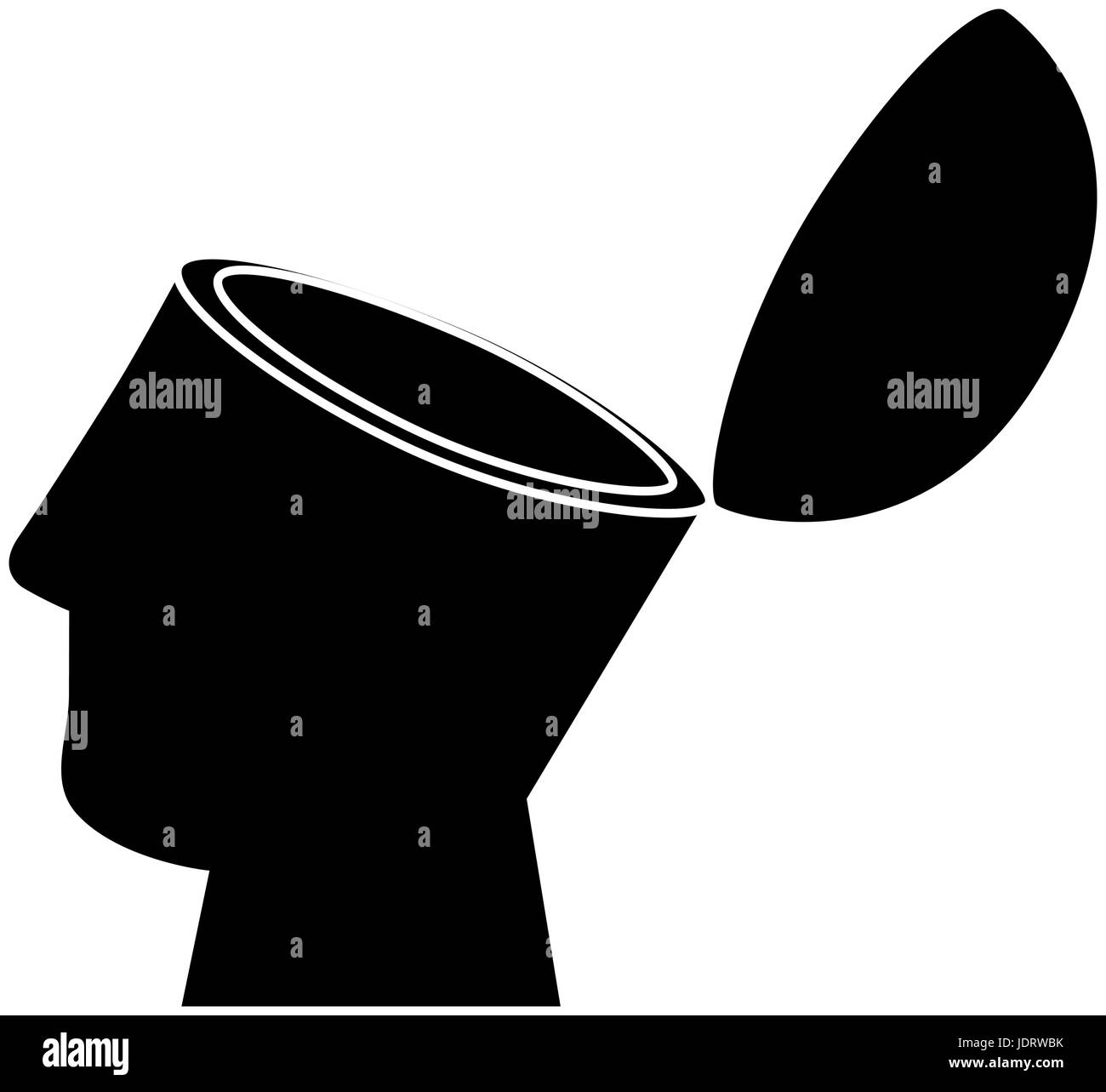 Open minded vector vectors hi-res stock photography and images - Alamy