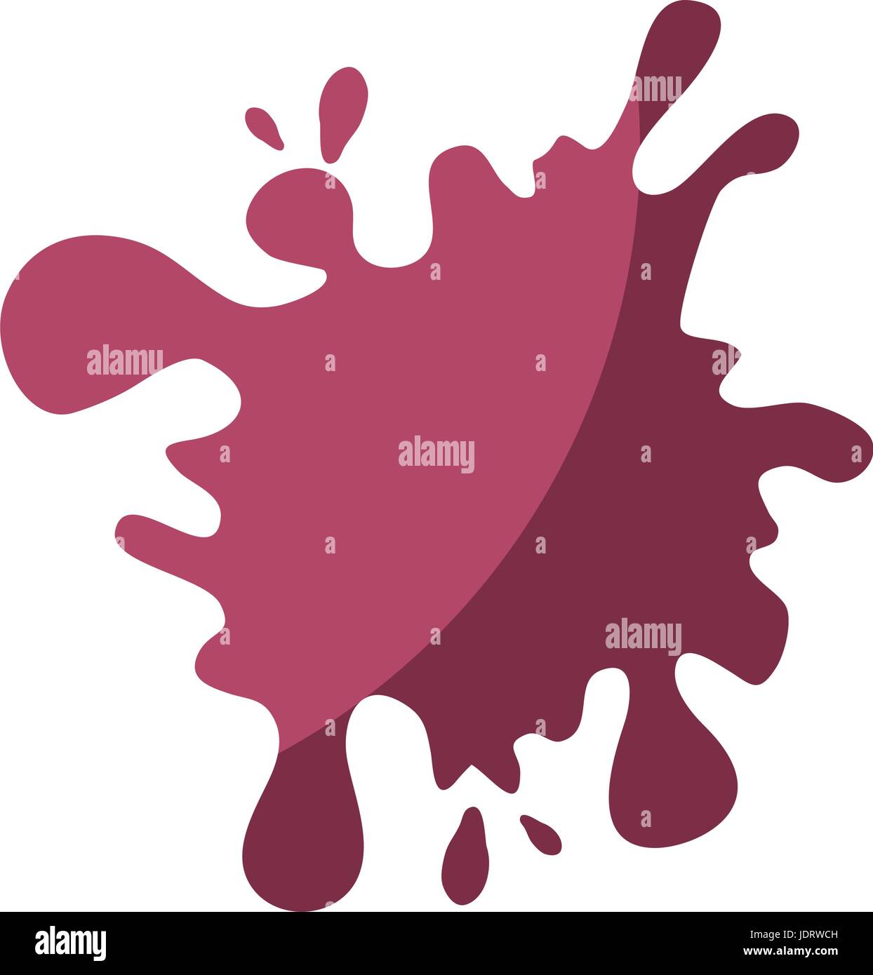 isolated paint stain vector illustration graphic design Stock Vector ...