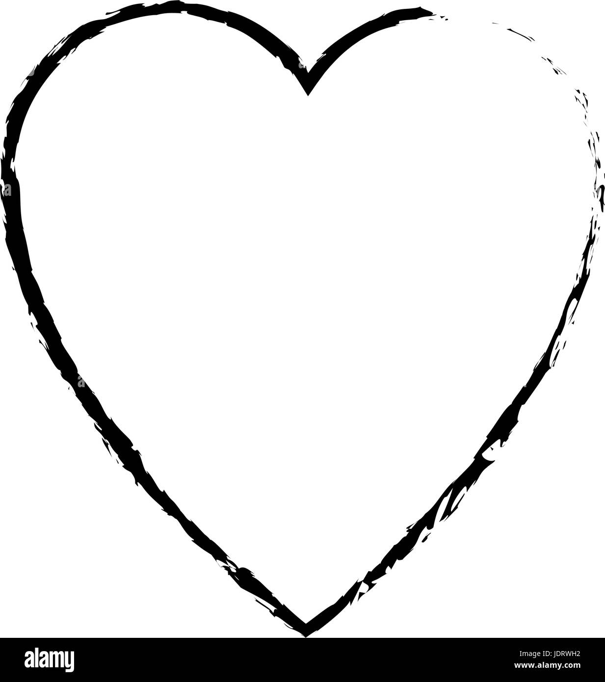 isolated heart icon vector illustration graphic design Stock Vector ...