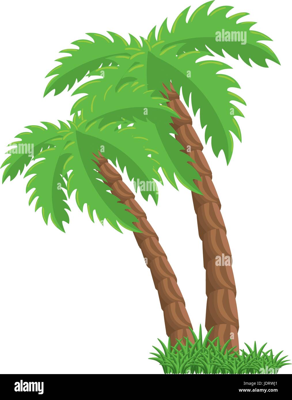 isolated beach palm icon vector graphic illustration Stock Vector Image ...