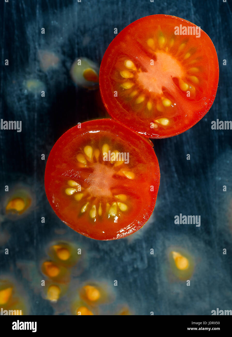 heirloom cherry tomatoes Stock Photo