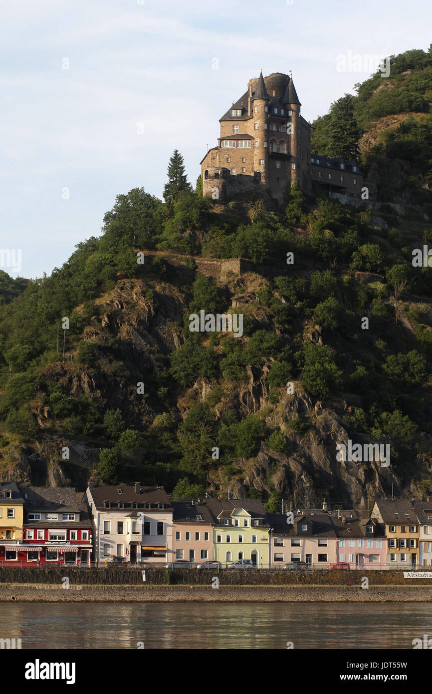 Katz Castle (German Burg Katz) is a castle above the German town of St