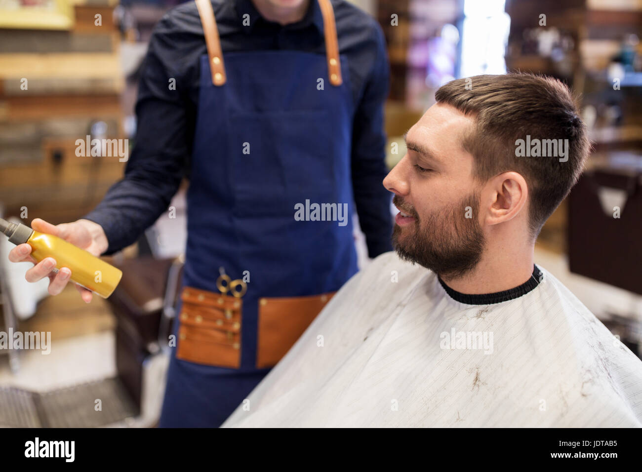 Hair styling professional barber hi-res stock photography and images ...