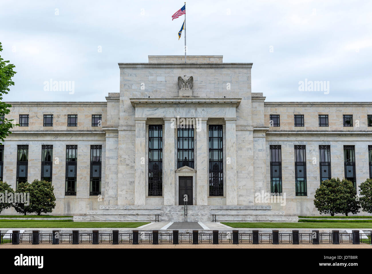 US Federal Reserve building, WashingtonDC, USA Stock Photo
