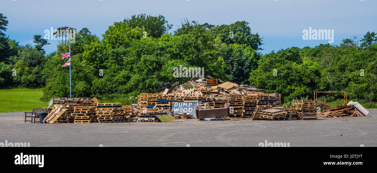 Dump wood....here Stock Photo Alamy