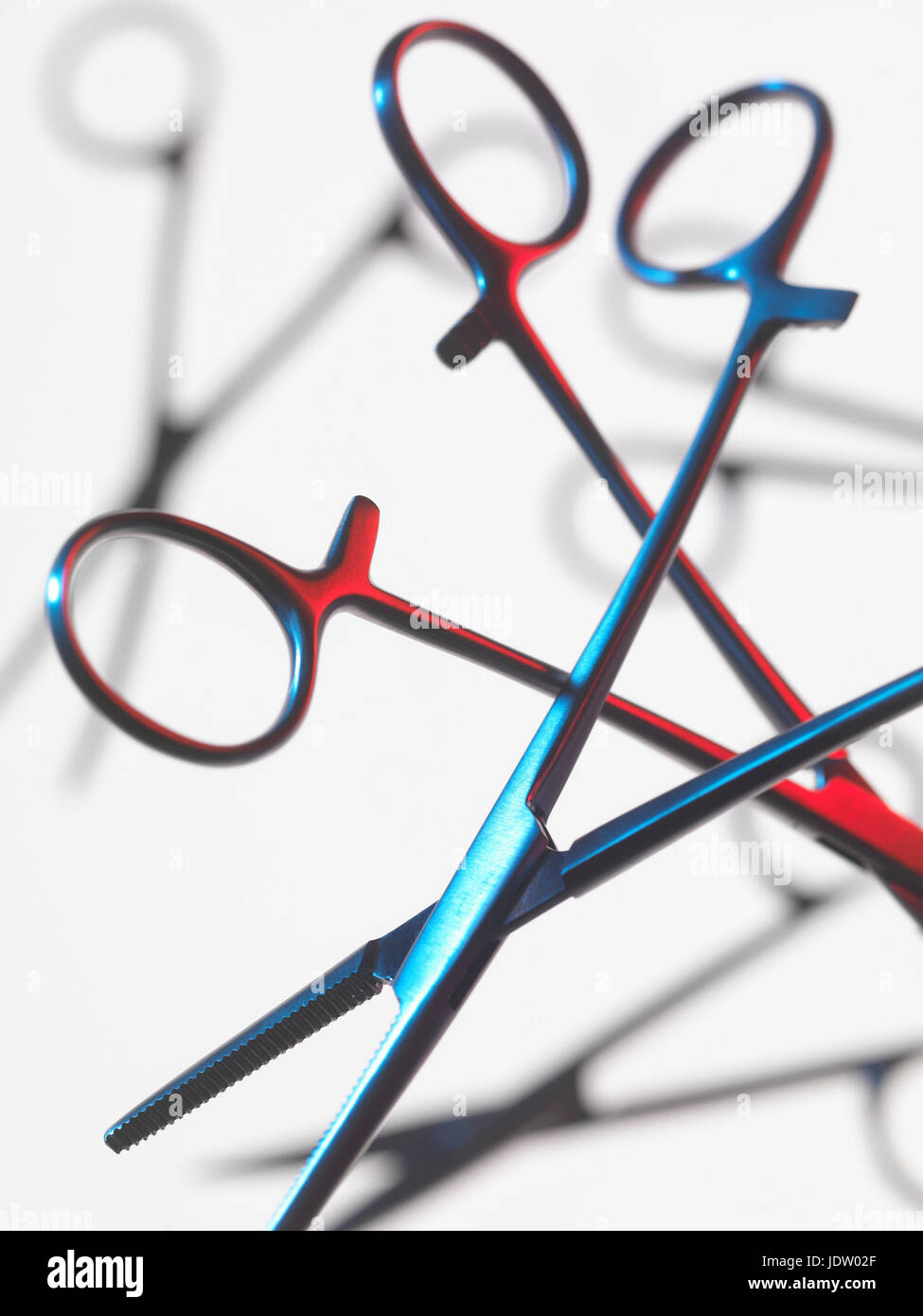 Close up of scissor forceps Stock Photo Alamy