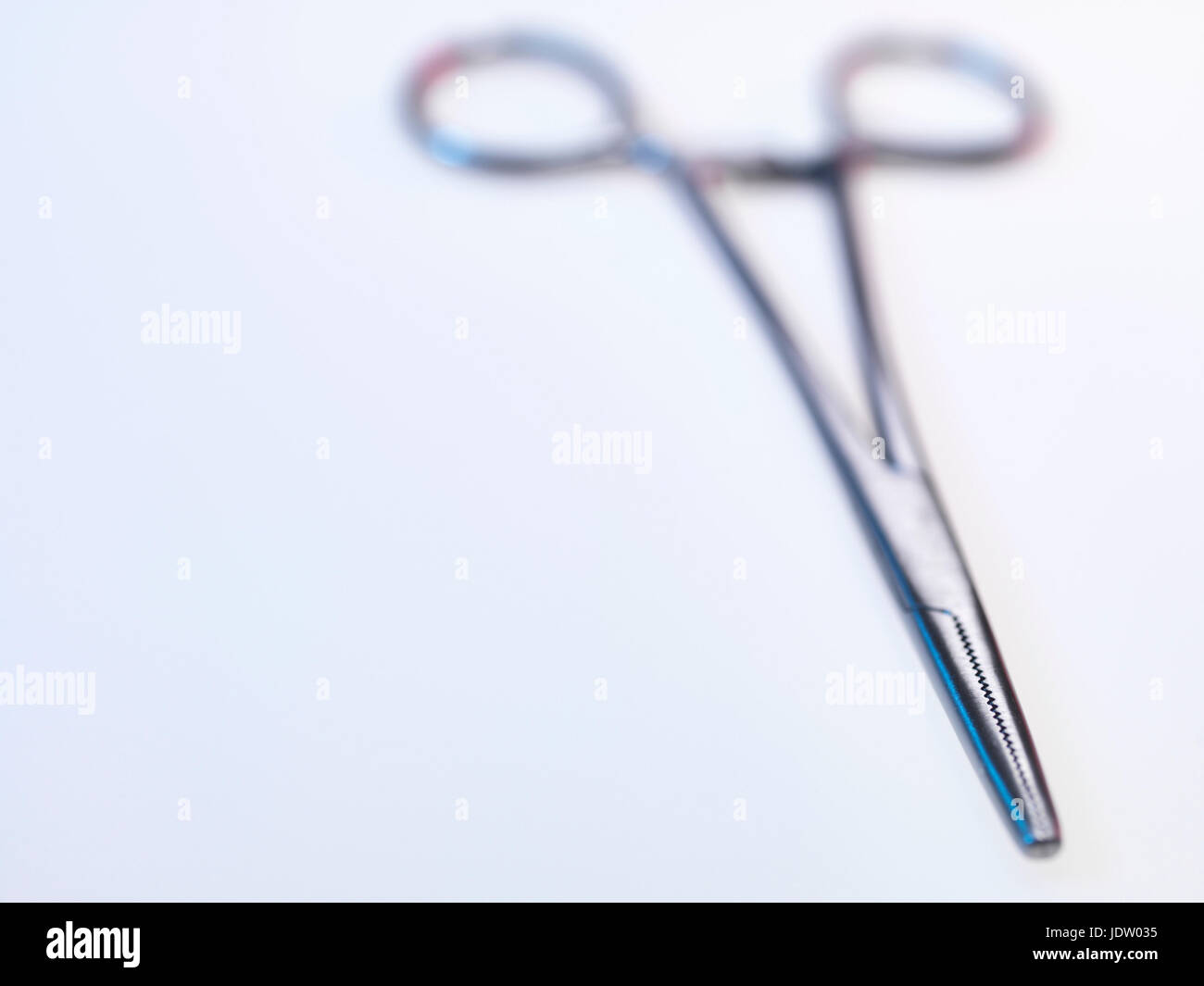 Close up of scissor forceps Stock Photo