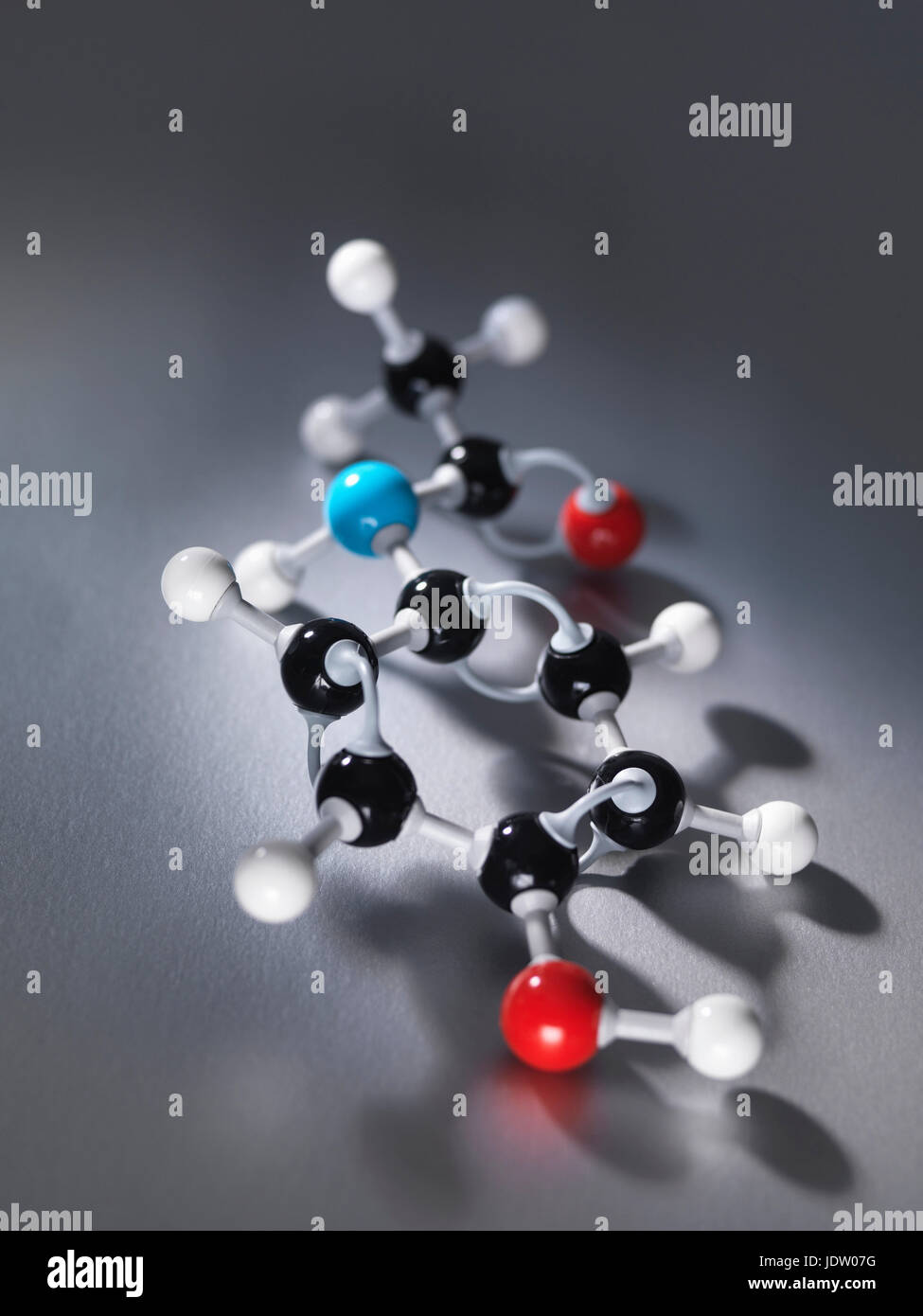 Close up of molecular model Stock Photo