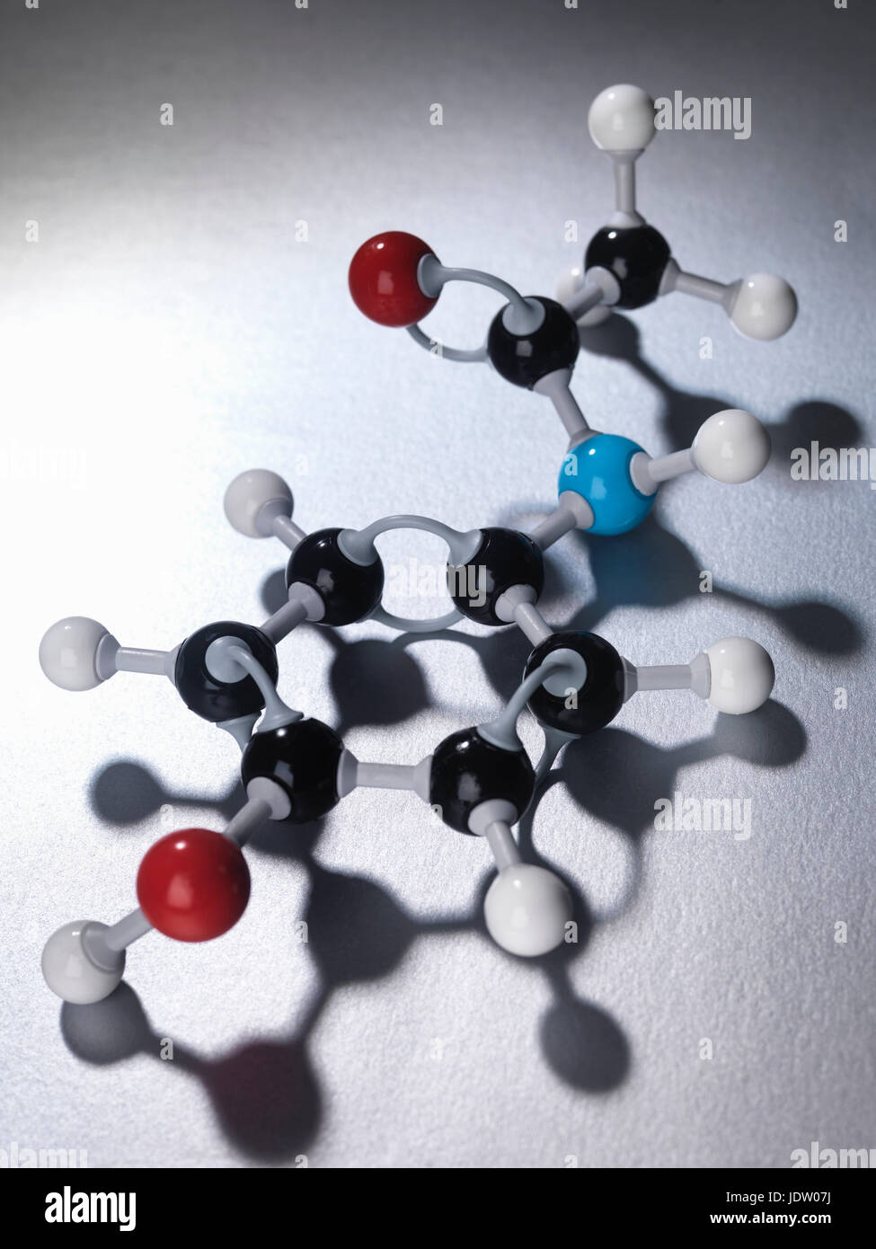 Close up of molecular model Stock Photo