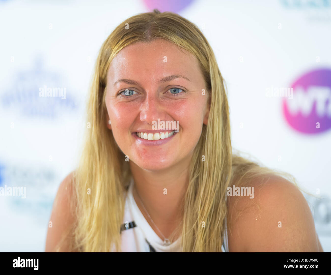 BIRMINGHAM, GREAT BRITAIN - JUNE 20 : Petra Kvitova the 2017 Aegon