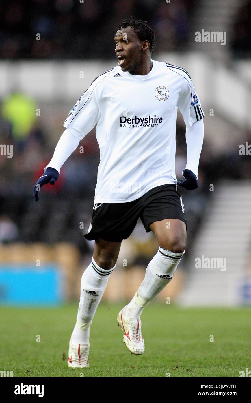 Claude Davis Derby County Fc Pride Park Derby England 26 January 2008 Stock Photo Alamy