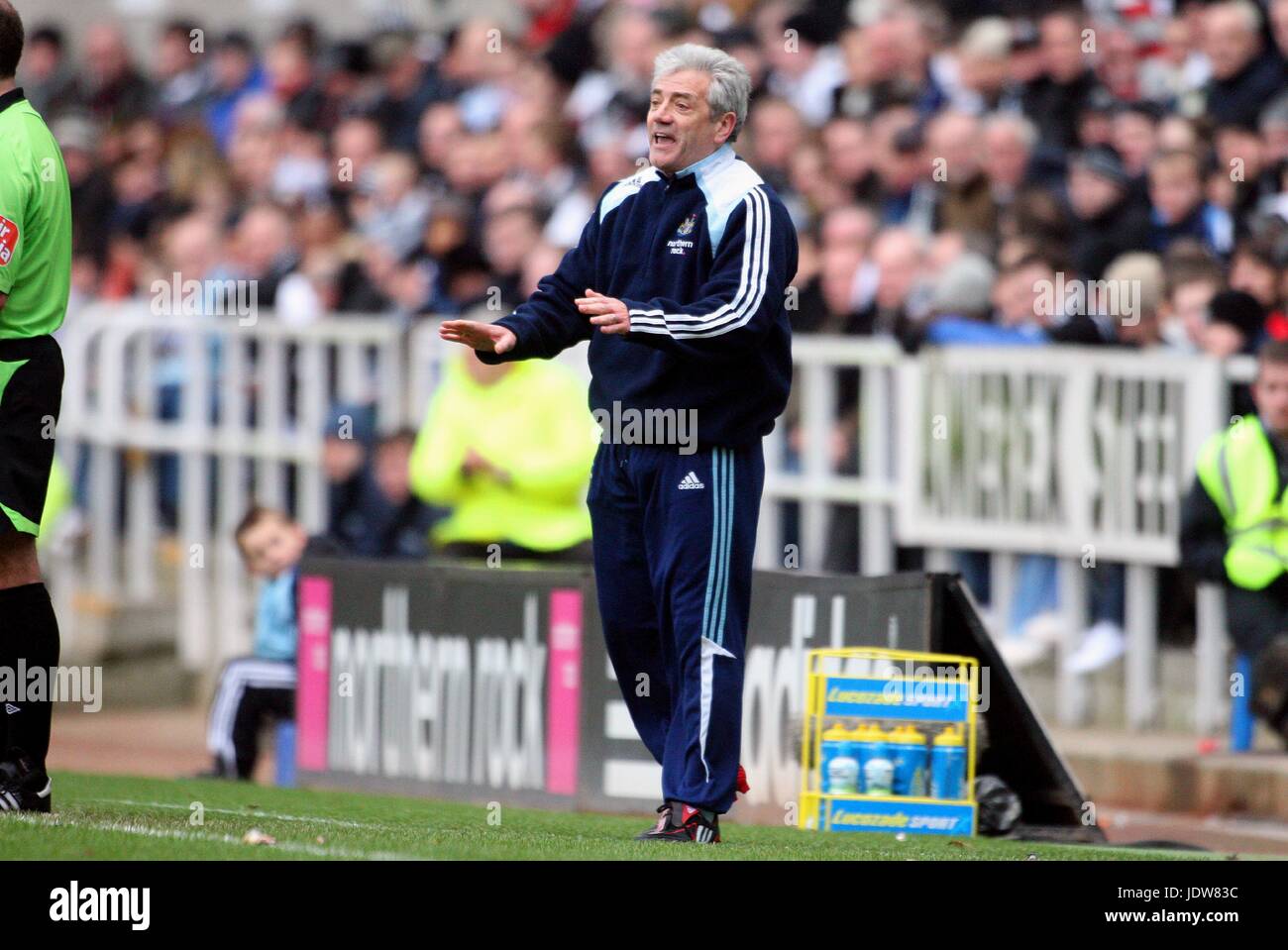 KEVIN KEEGAN NEWCASTLE UNITED FC MANAGER ST JAMES PARK NEWCASTLE