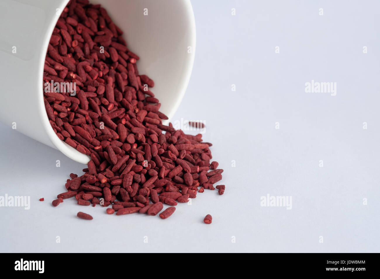 Red yeast rice Stock Photo Alamy
