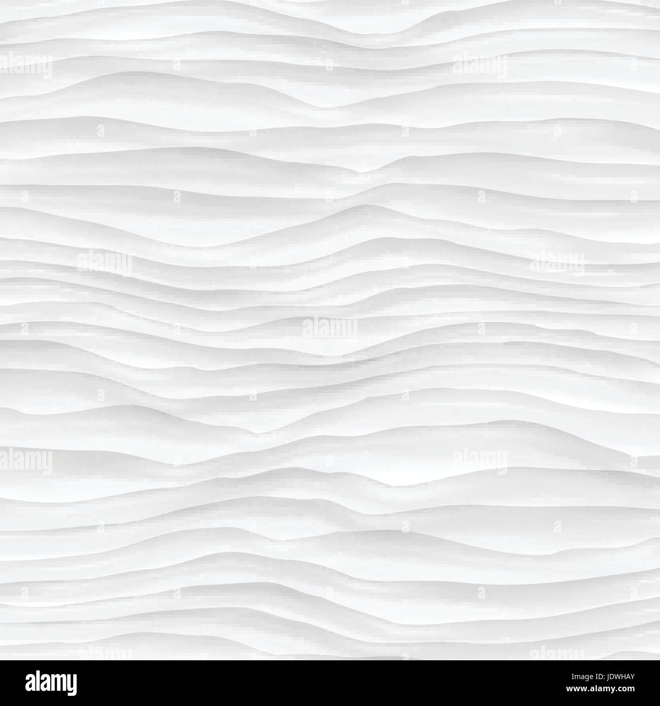 White texture. abstract pattern seamless. wave wavy nature geometric modern. on white background for interior wall 3d design. vector illustration Stock Vector