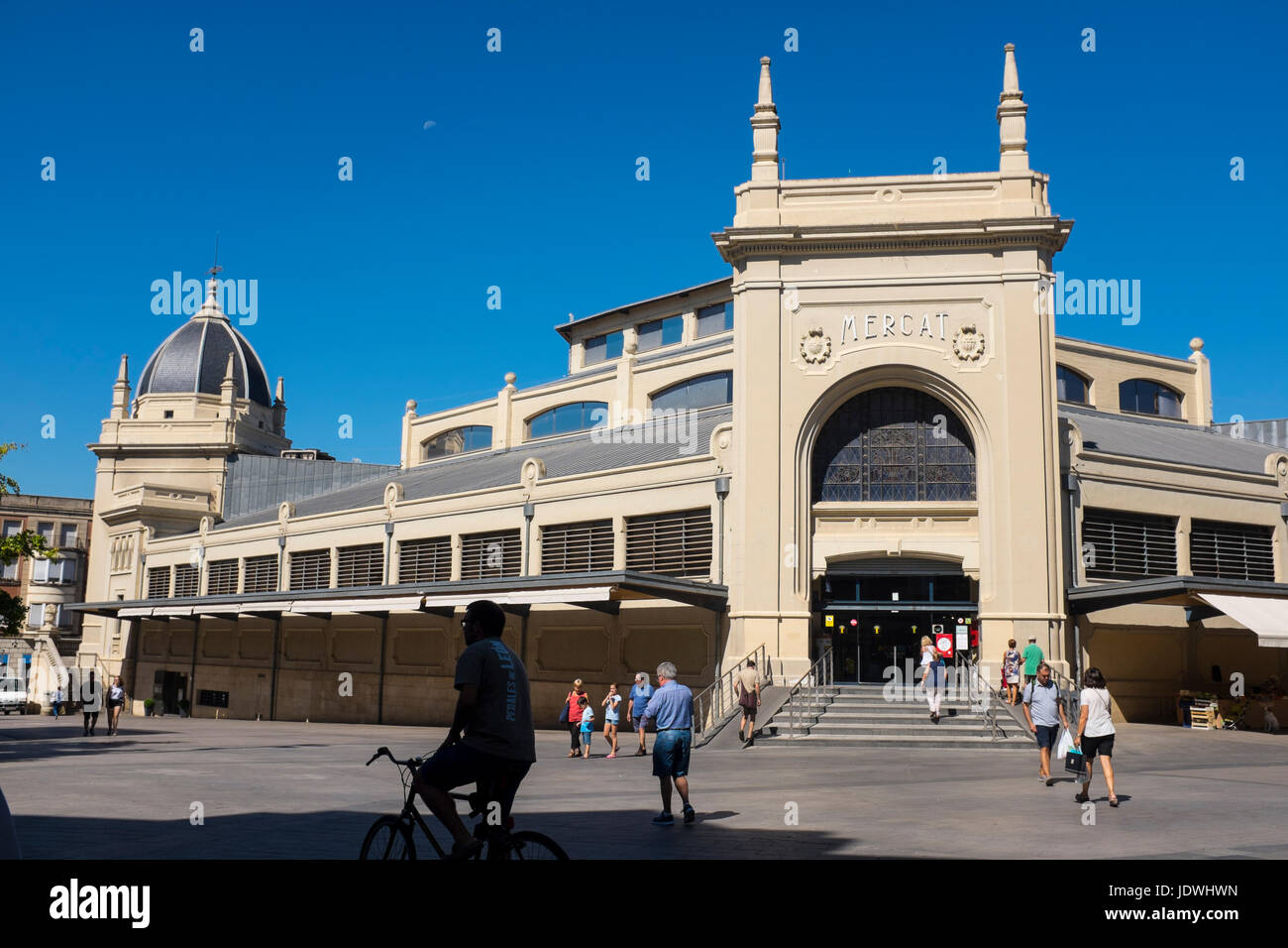 Central Market of Sabadell, Barcelona, Catalonia. Designed between 1927