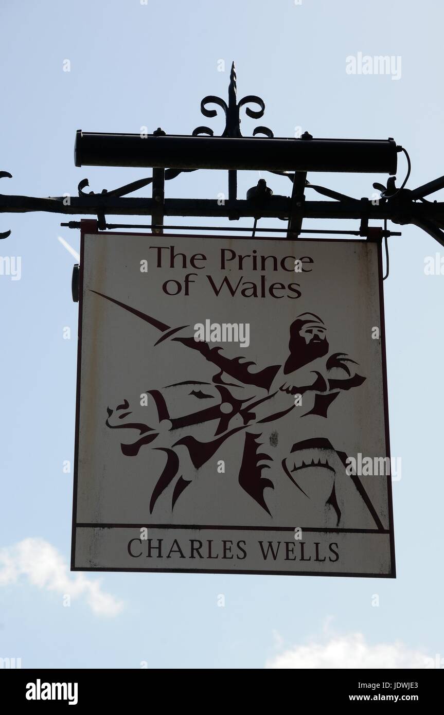 Prince Of Wales, Dunstable Street, Ampthill, Bedfordshire Stock Photo