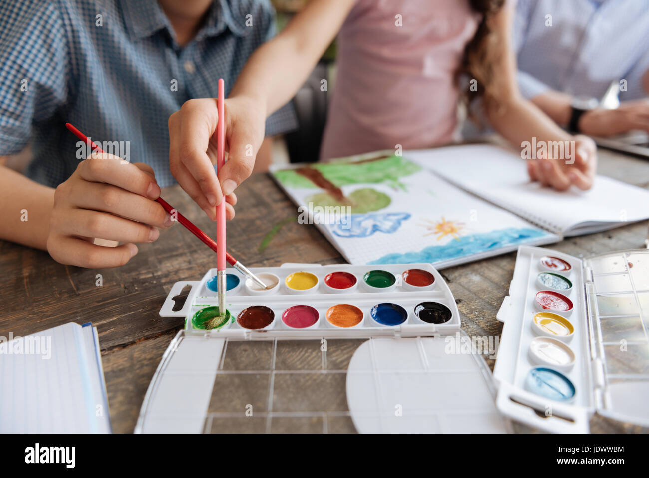 Picking paint colors hi-res stock photography and images - Alamy