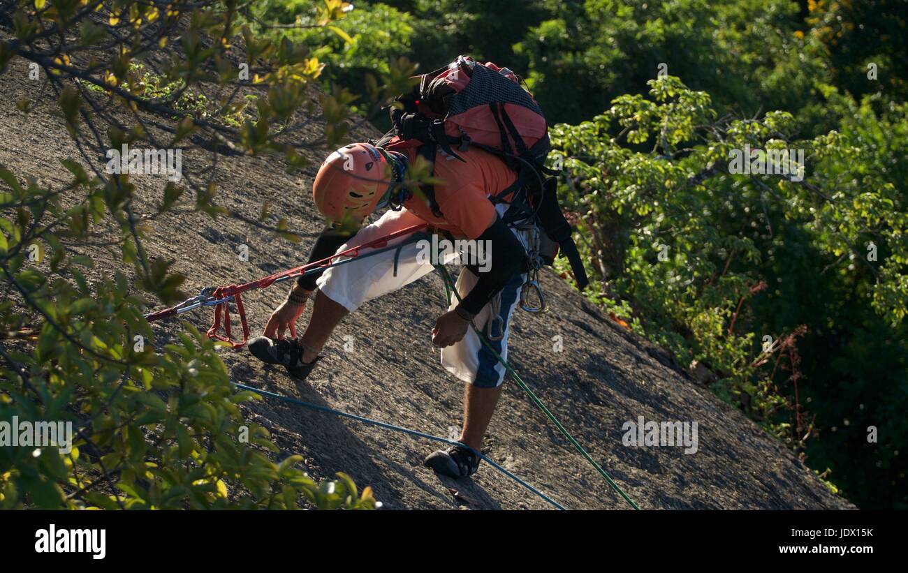 Mountain climber instructor hi-res stock photography and images - Alamy
