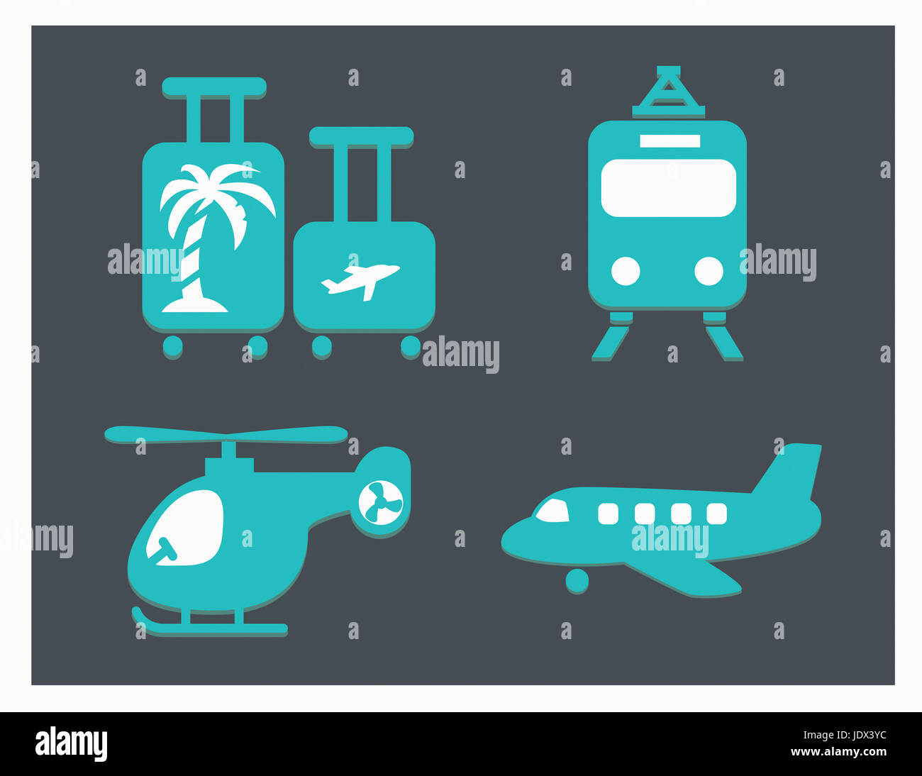 transportation illustration Stock Photo