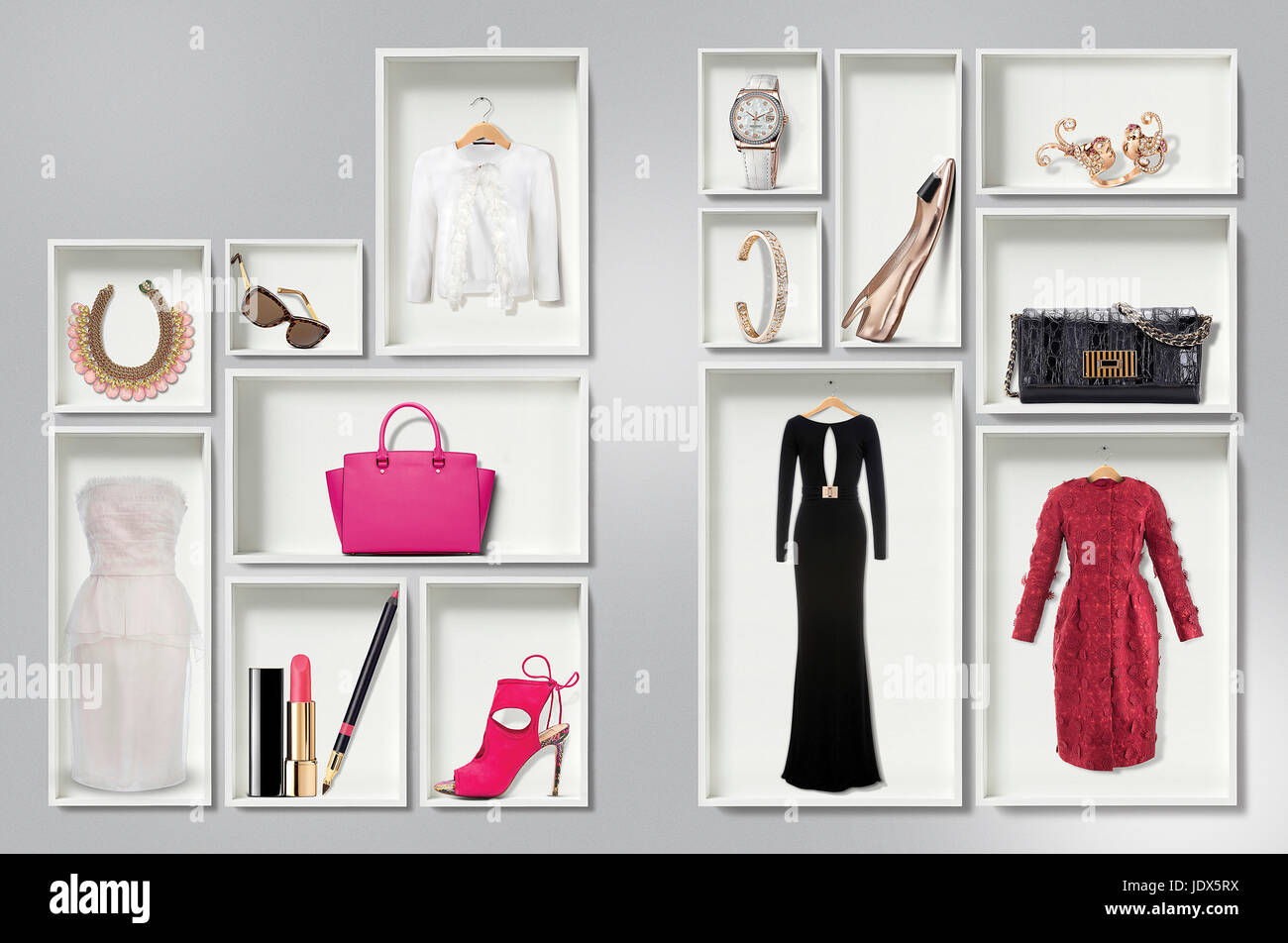 Lady Accessories Stock Photo Alamy