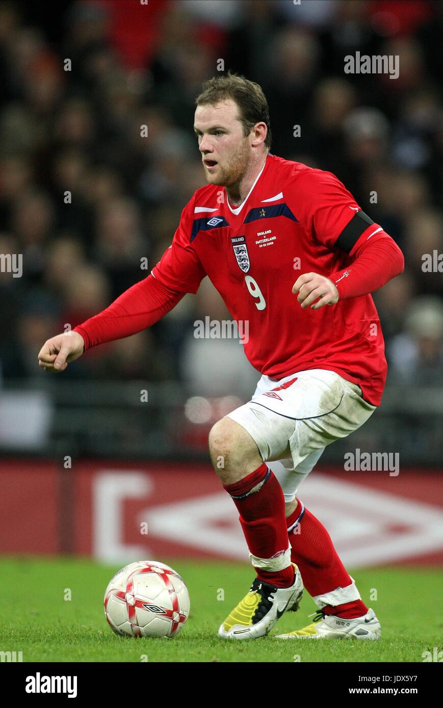 WAYNE ROONEY, ENGLAND V SWITZERLAND, ENGLAND V SWITZERLAND, 2008 Stock  Photo - Alamy