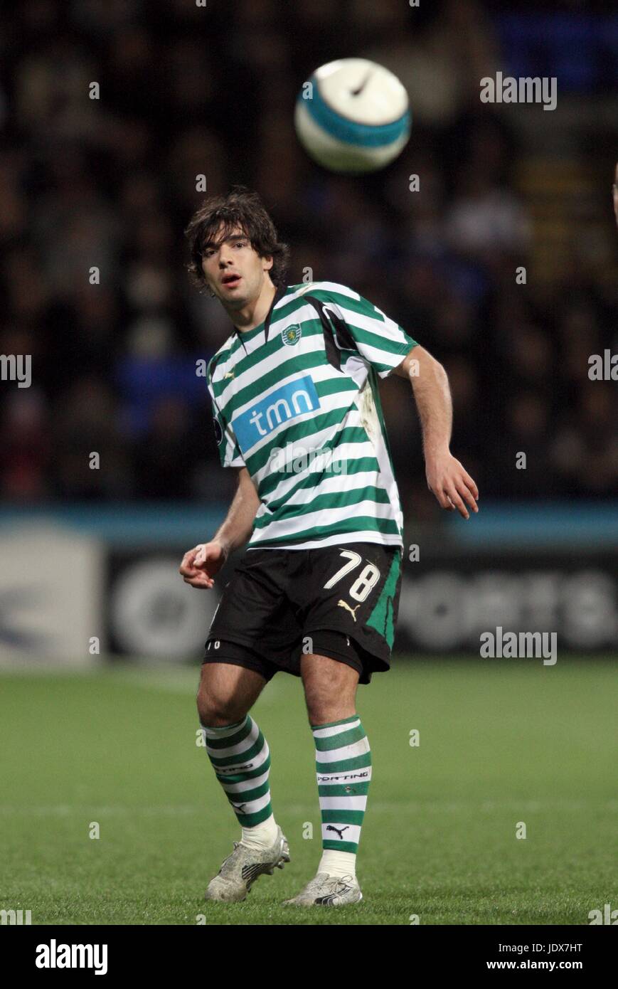 ABEL FERREIRA SPORTING LISBON REEBOK STADIUM BOLTON ENGLAND 06 March 2008  Stock Photo - Alamy