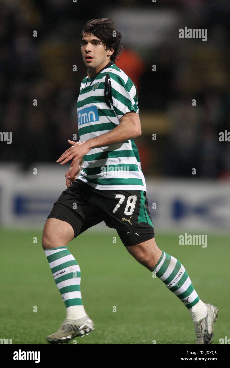 Abel Ferreira Sporting Lisbon Reebok Stadium Bolton England 06 March 2008 Stock Photo Alamy