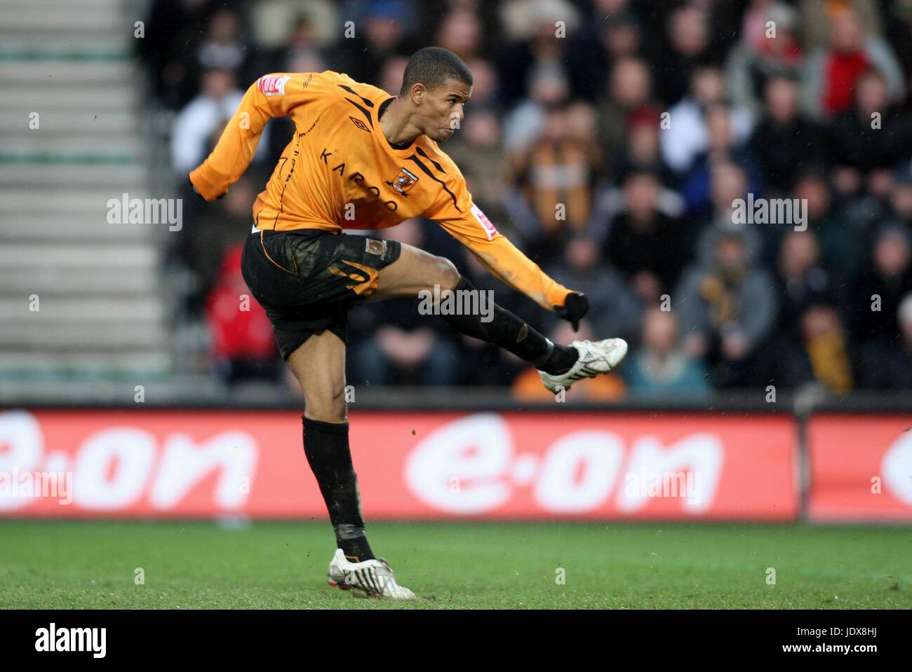 FRAIZER CAMPBELL HULL CITY FC KC STADIUM HULL ENGLAND 29 March 2008 ...