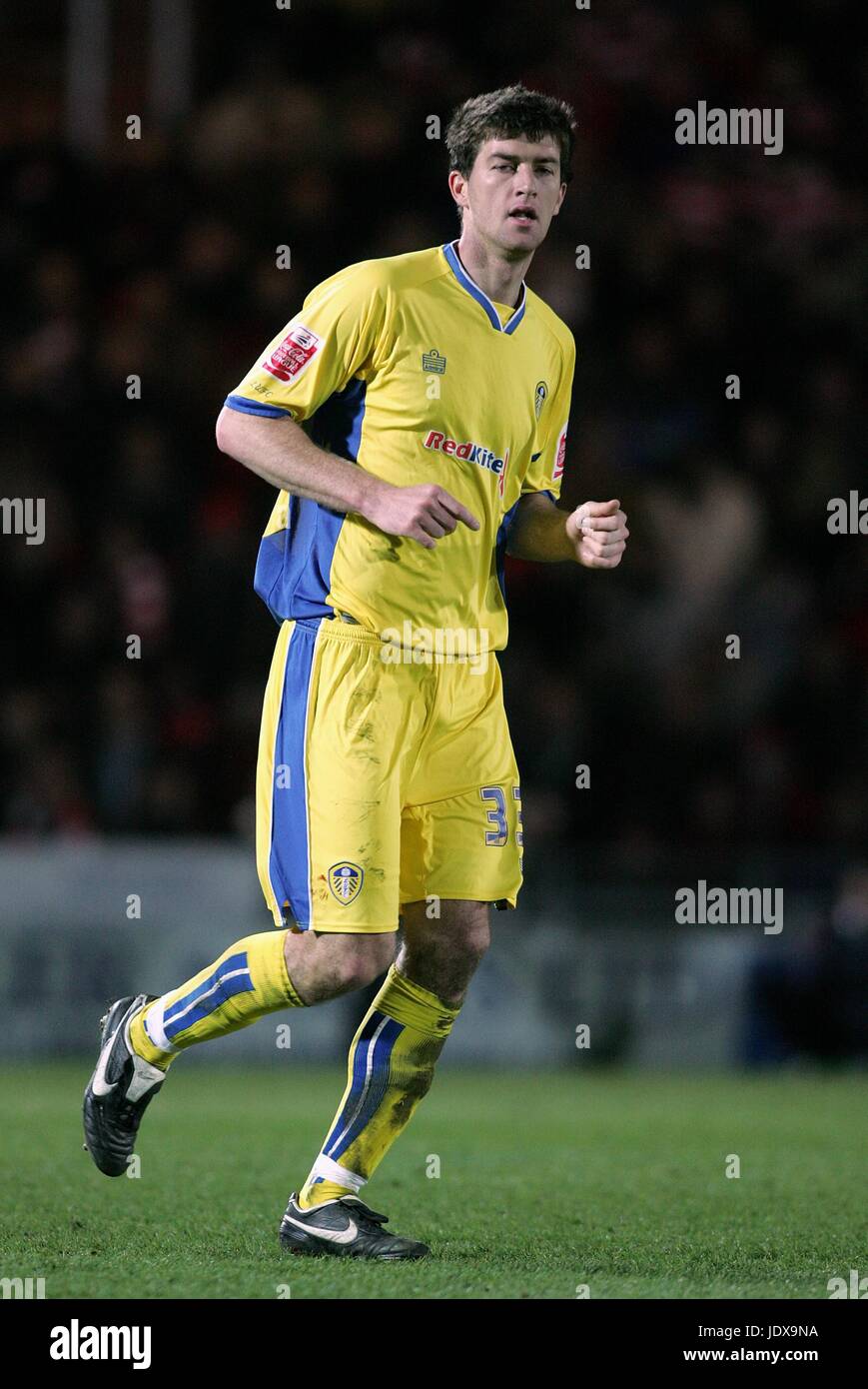 LUBOMIR MICHALIK LEEDS UNITED FC KEEPMOAT STADIUM DONCASTER GREAT BRITAIN 01 April 2008 Stock Photo