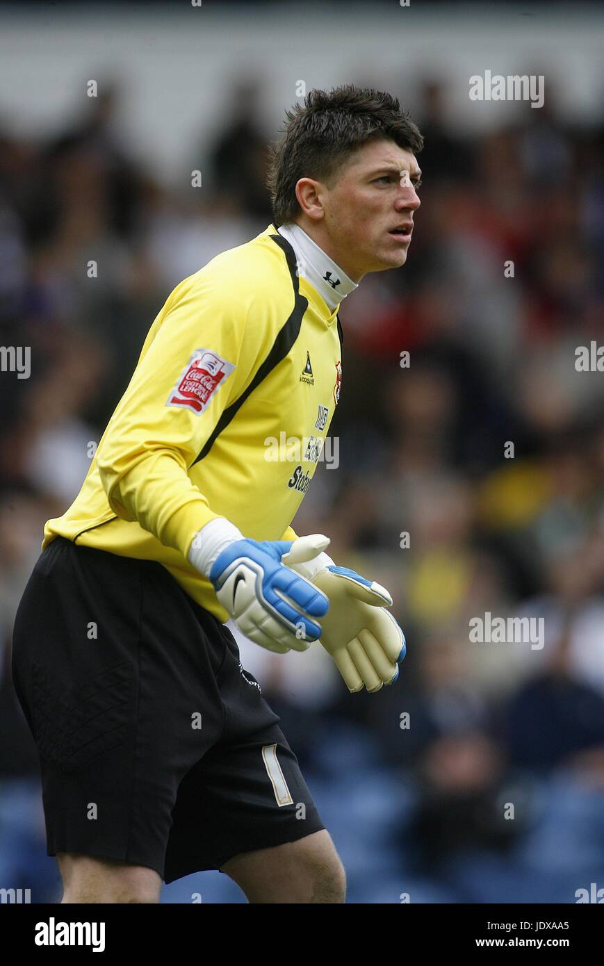 KEIREN WESTWOOD CARLISLE UNITED FC ELLAND ROAD LEEDS ENGLAND 12 April ...