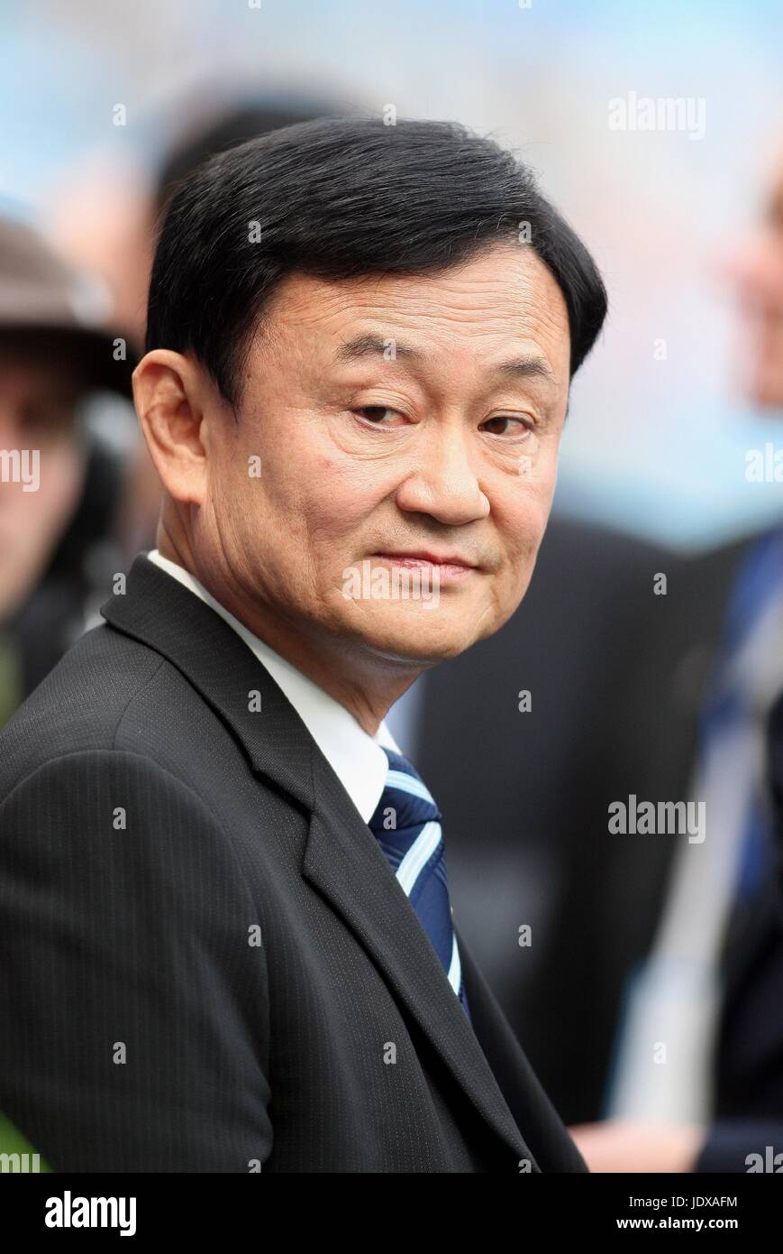 DR THAKSIN SHINAWATRA MANCHESTER CITY FC CHAIRMAN CITY OF MANCHESTER