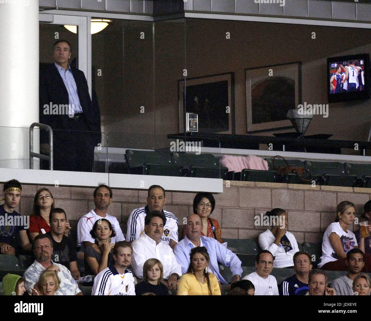 BRUCE ARENA POSSIBLE NEW GALA FORMER U.S. HEAD COACH IN THE HOME DEPOT CENTRE CARSON LOS ANGELES USA 14 August 2008 Stock Photo