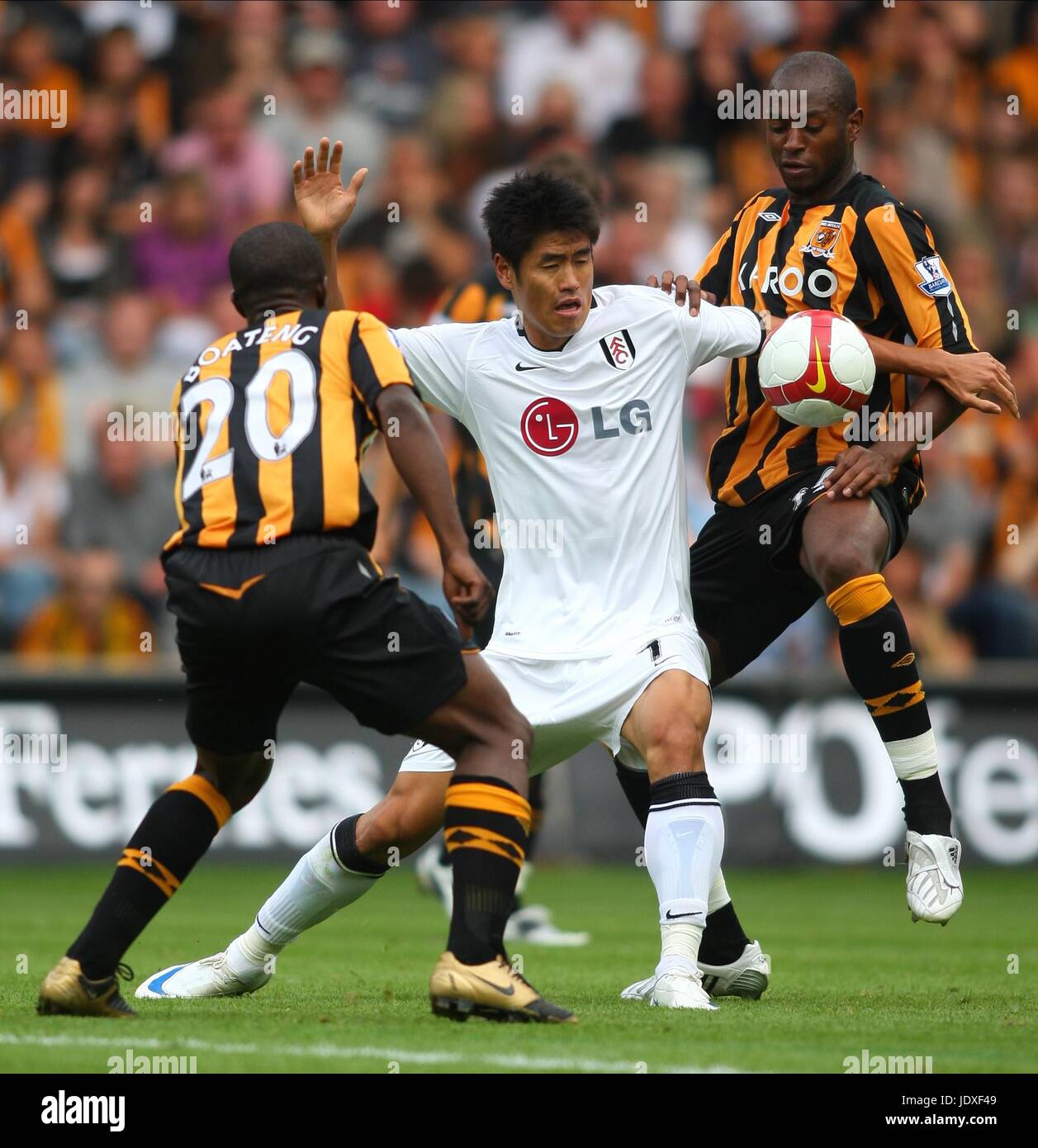 Carte Dédicacée Fulham 2007/2008 - Seol Ki-Hyeon - Match Attax Avec Initiale P