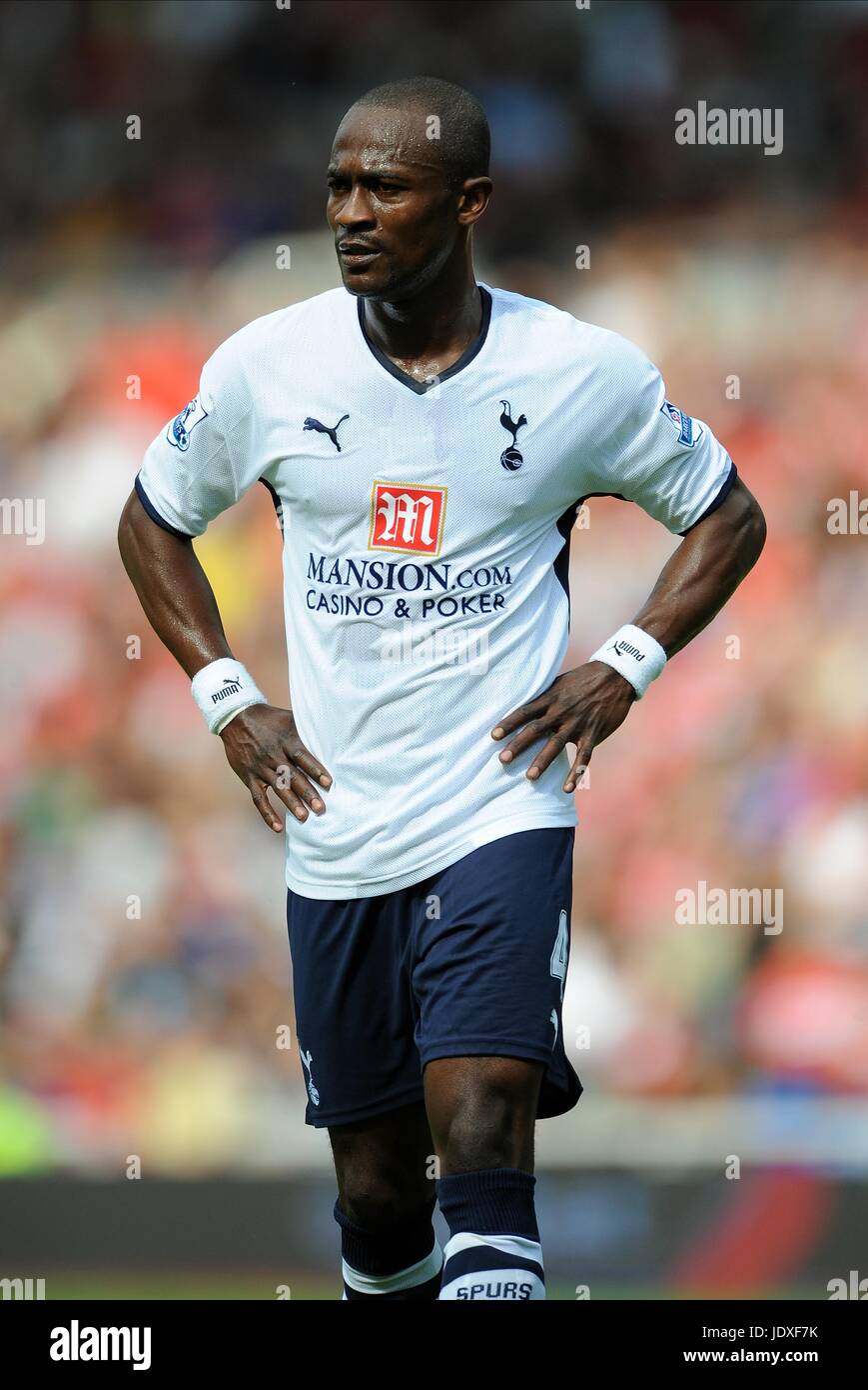 DIDIER ZOKORA TOTTENHAM HOTSPUR FC THE RIVERSIDE MIDDLESBROUGH ENGLAND 16 August 2008 Stock Photo