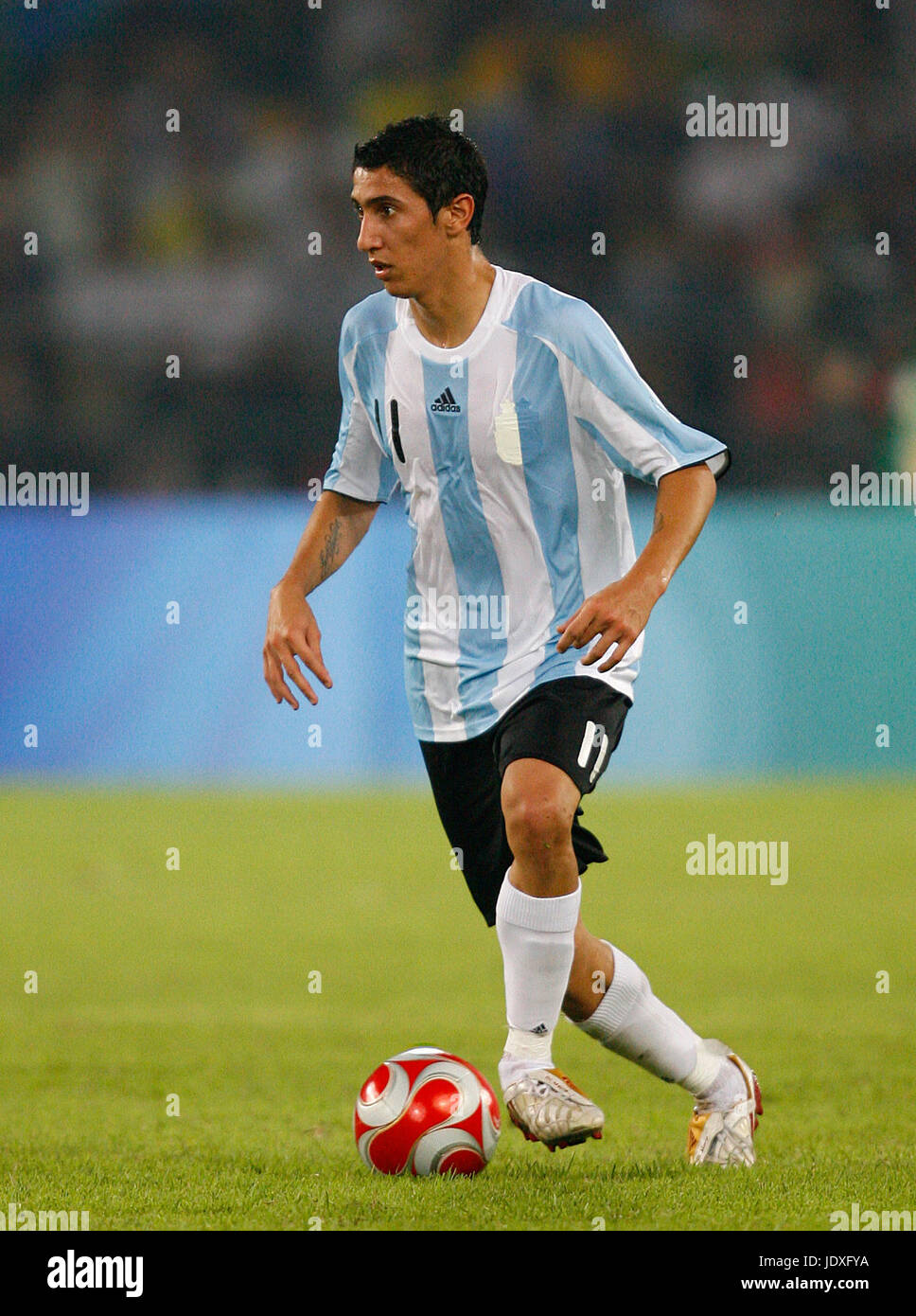 ANGEL DI MARIA ARGENTINA & BENFICA OLYMPIC STADIUM BEIJING CHINA 19