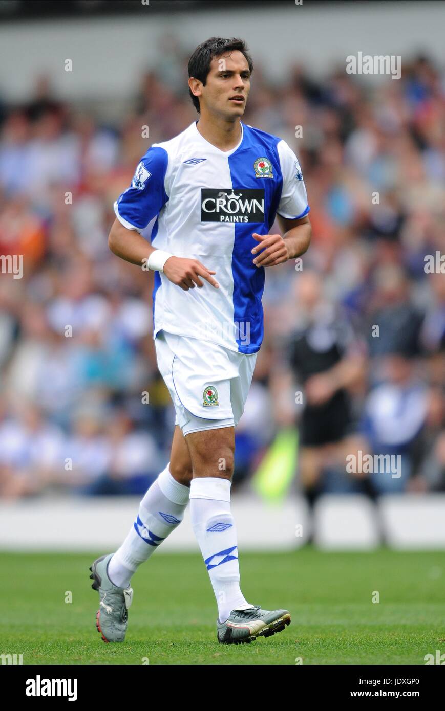 ROQUE SANTA CRUZ BLACKBURN ROVERS FC EWOOD PARK BLACKBURN ENGLAND