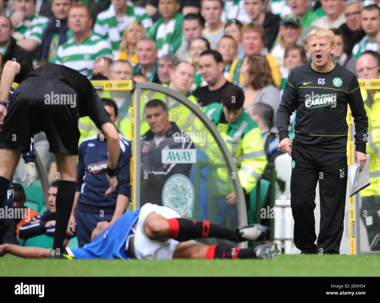 Gordon Scanlan Rangers GORDON STRACHEN CELTIC V RANGERS CELTIC PARK GLASGOW SCOTLAND 31 August ...