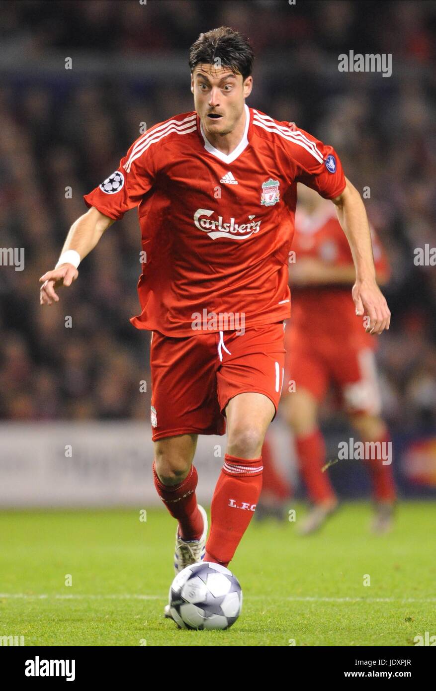 ALBERT RIERA LIVERPOOL FC ANFIELD LIVERPOOL ENGLAND 04 November 2008 ...