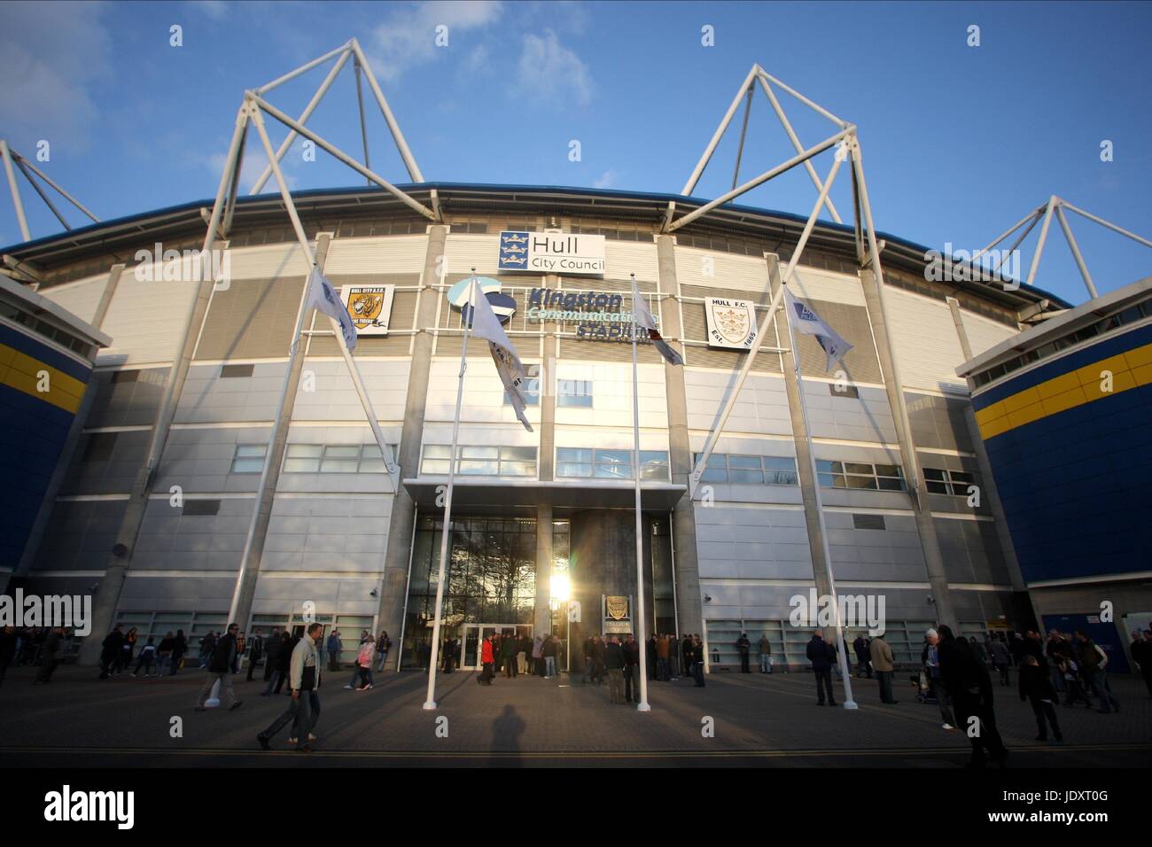 KINGSTON COMMUNICATION STADIUM HULL KC STADIUM KC STADIUM HULL ENGLAND ...