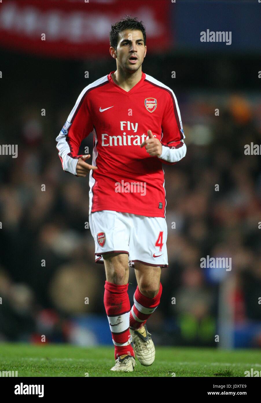 CESC FABREGAS ARSENAL FC STAMFORD BRIDGE LONDON ENGLAND 30 November