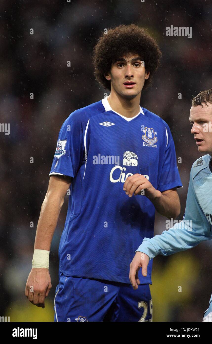 MAROUANE FELLAINI EVERTON FC CITY OF MANCHESTER STADIUM MANCHESTER