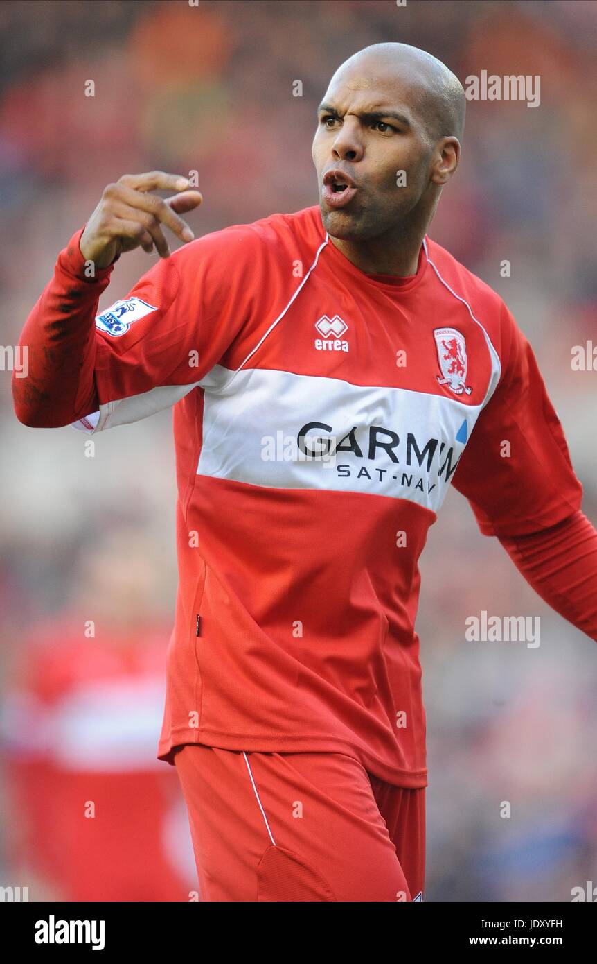 MARLON KING MIDDLESBROUGH FC RIVERSIDE STADIUM MIDDLESBROUGH ENGLAND 31