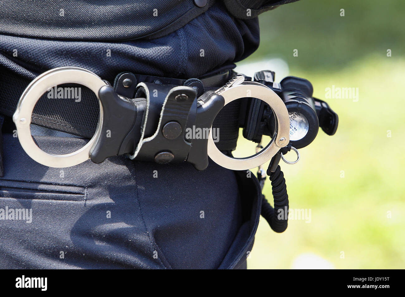Police officer handcuffs london hires stock photography and images Alamy