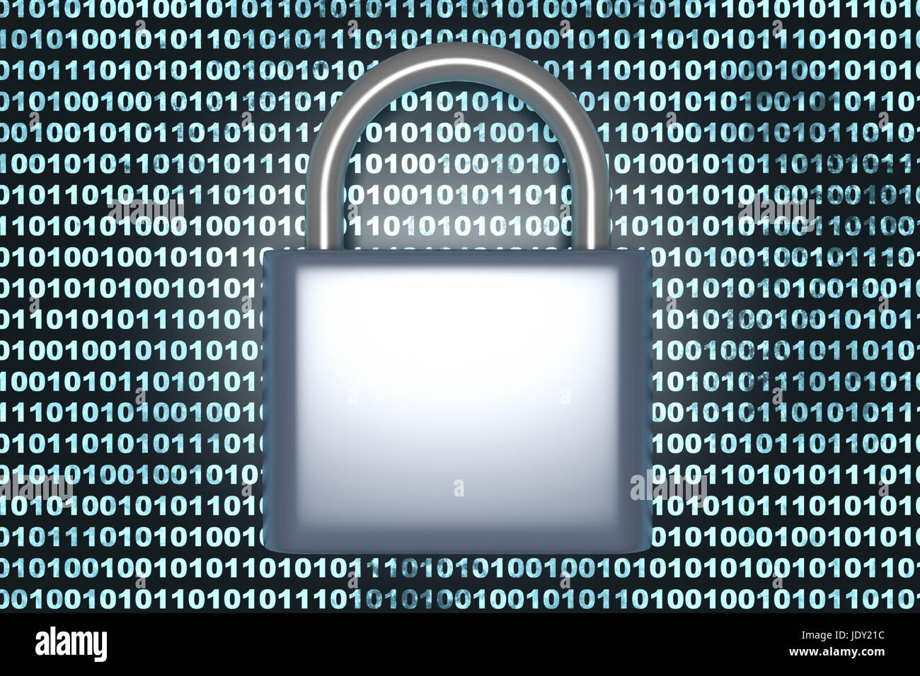 Secure code. 3D rendered illustration Stock Photo - Alamy
