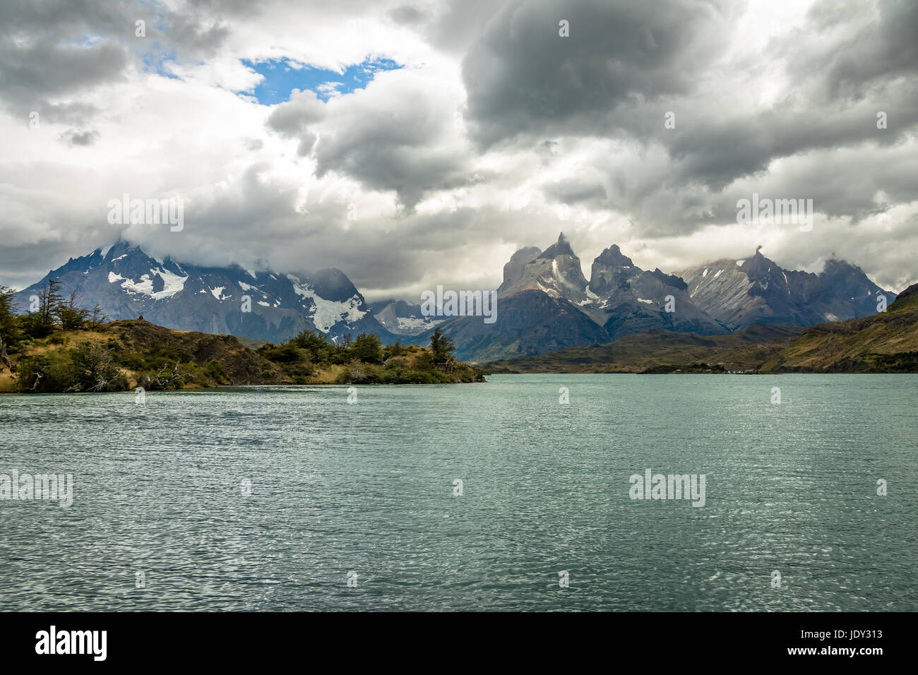 Torres del Paine National Park - Patagonia, Chile Stock Photo