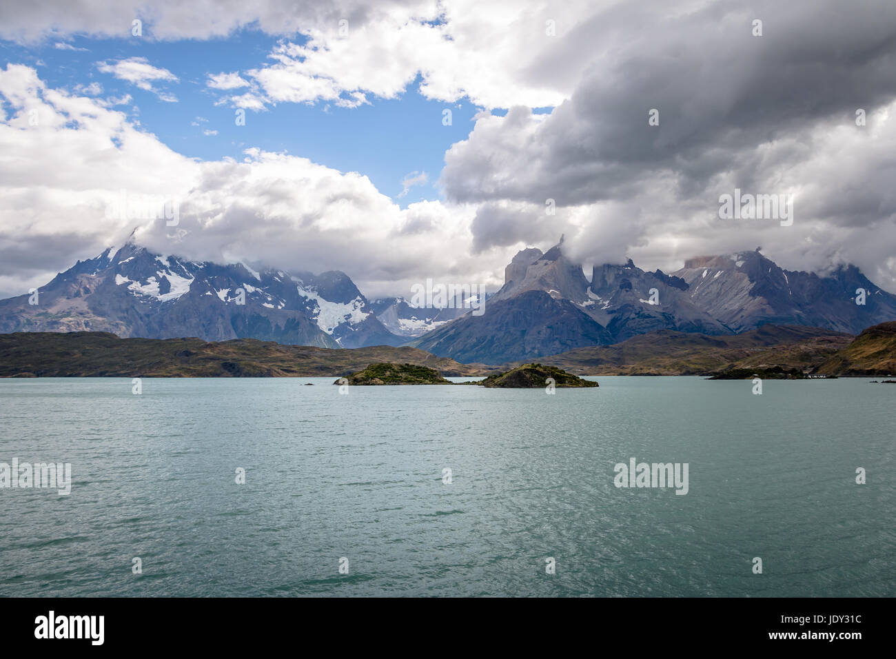 Torres del Paine National Park - Patagonia, Chile Stock Photo